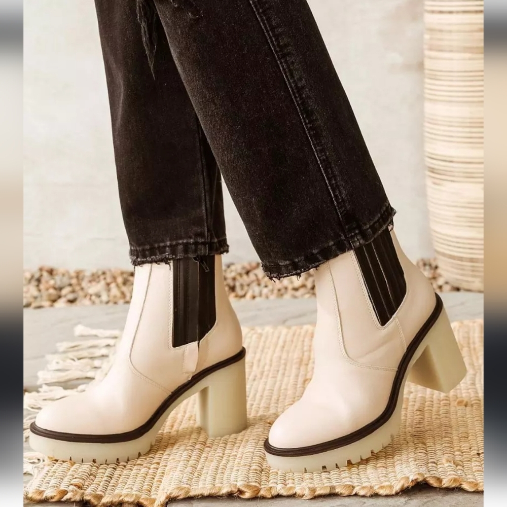 Anastasia Heeled Chelsea Ankle Boot OASIS SOCIETY size 10 - Picture 2 of 15